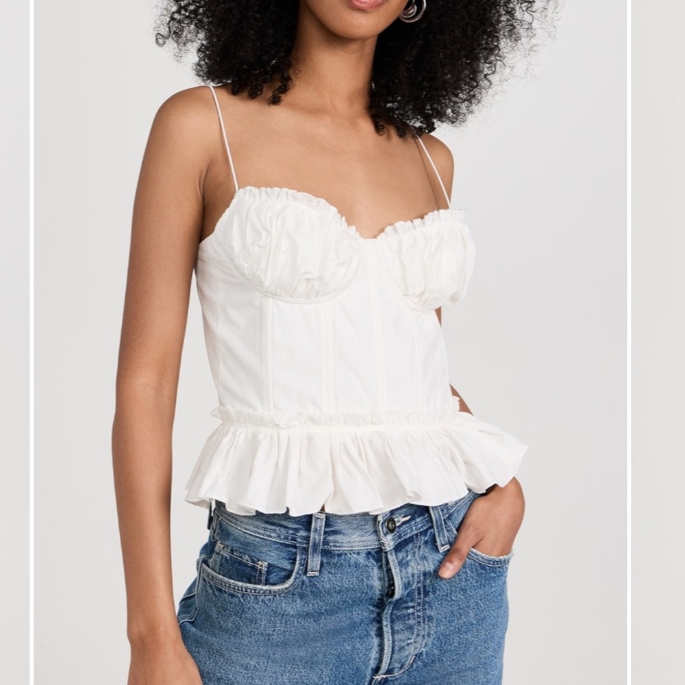 En Saison bustier top